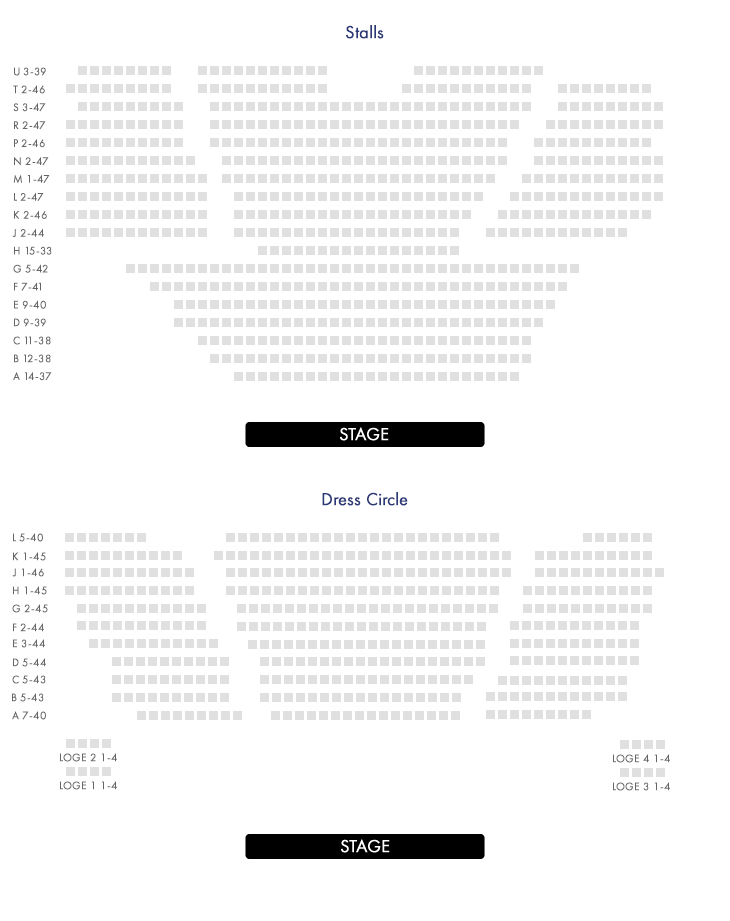 Prince of Wales Theatre London Seating Plan
