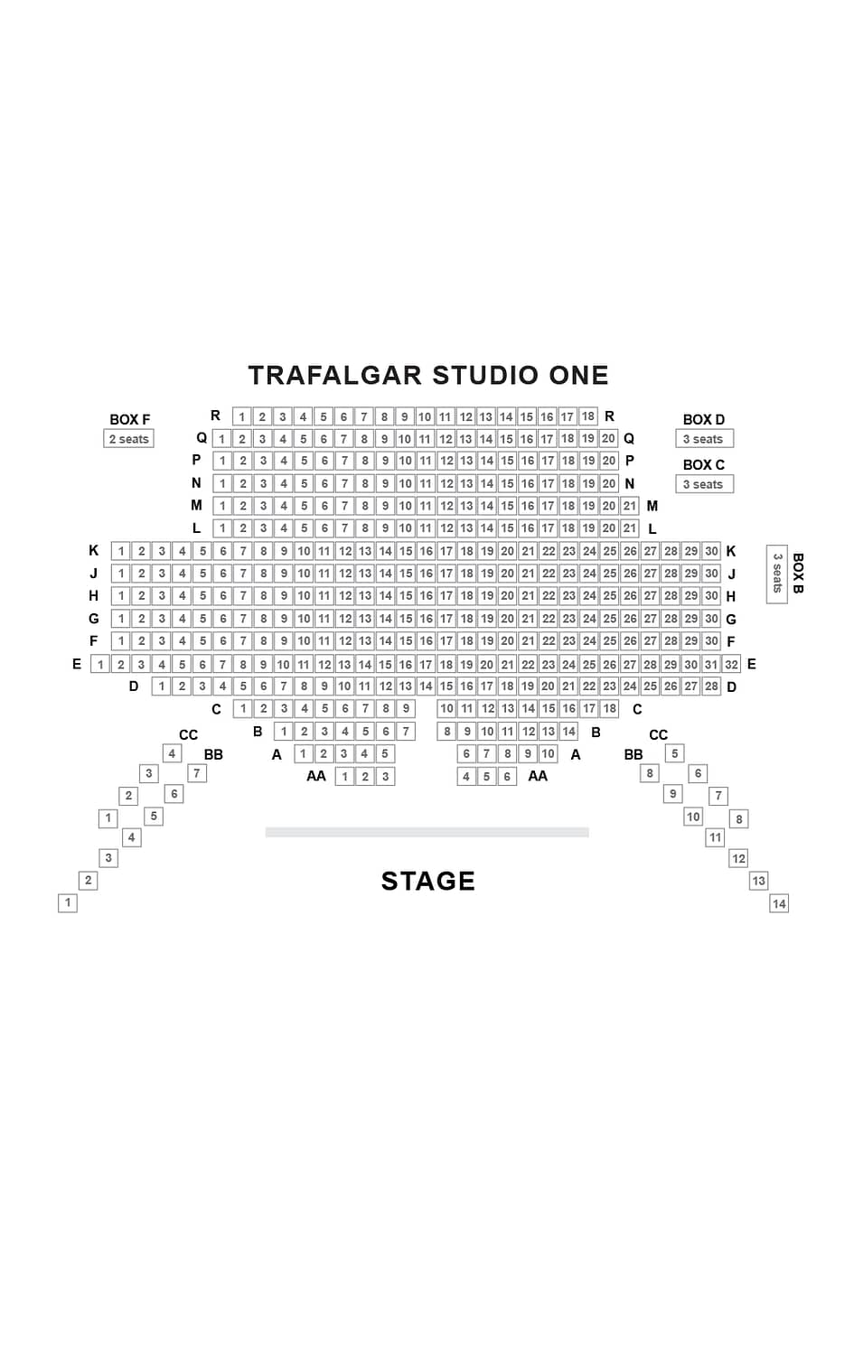 Trafalgar Theatre London Seating Plan